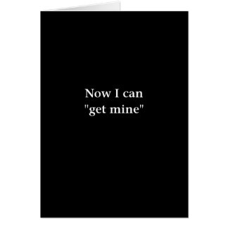 Cartão Agora eu posso obter meus