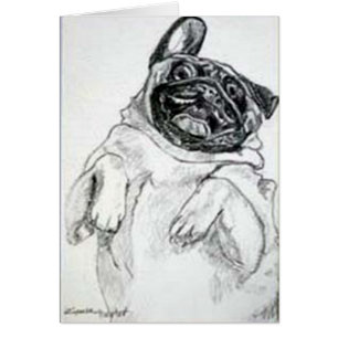 Cartão Agrade minha barriga, por favor