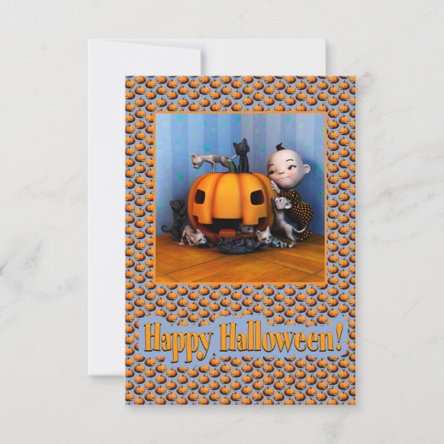 Cartão Agressão à Abóbora (Frente)