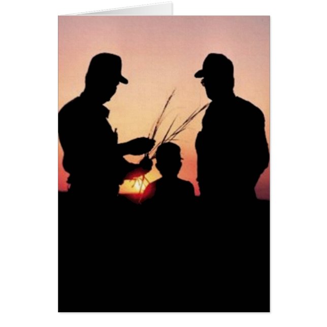 Cartão Agricultores e Sunset (Frente)