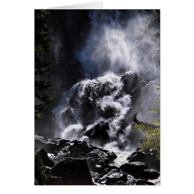 Cartão Água e pedra (Frente)