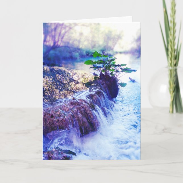 Cartão água encharcada (Frente)