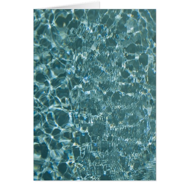 Cartão Água limpa (Frente)