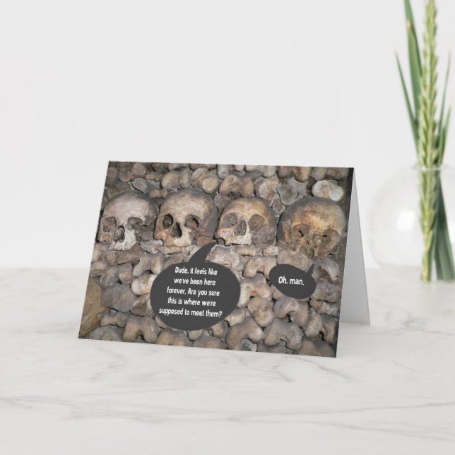 Cartão Aguardando é Duro (Frente)