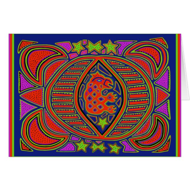 Cartão Aguardente de Tartaruga Shaman (Frente Horizontal)