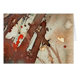 Cartão aguarela 5 do fundo