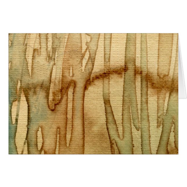 Cartão Aguarela artística 2 do fundo (Frente Horizontal)