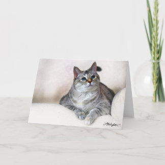 Cartão Aguarela Zilla