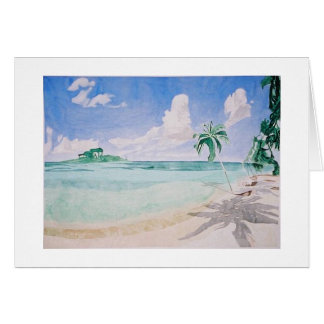 Cartão águas calmas (Frente Horizontal)