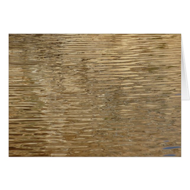 Cartão Águas da barragem de Barker no Parque Nacional de  (Frente horizontal)