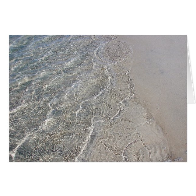 Cartão Águas limpas (Frente Horizontal)