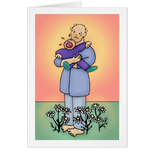 Cartão Aguente firme no Pai! (Frente)