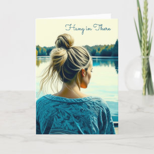 Cartão Aguente firme   Passando pelo Duro