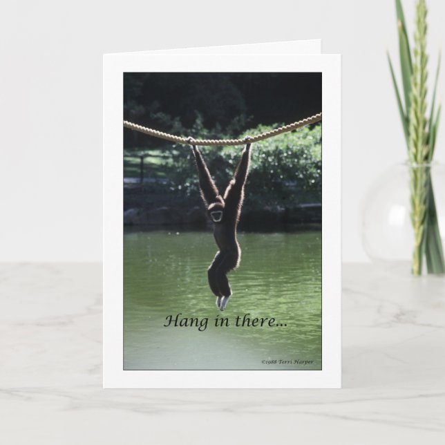 Cartão Aguente Lá (Frente)