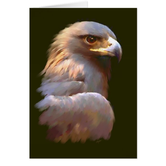 Cartão Águia ouro (Frente)