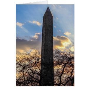 Cartão Agulha de Cleopatra/Obelisk no Central Park