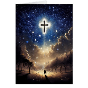 Cartão AI Art "Oh Santa Noite"