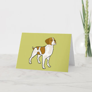 Cartão AI- Brittany Spaniel Notecards