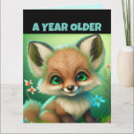 CARTÃO AINDA FOXY! ANIVERSÁRIO ESPOSA HUSBAND SWEETHEART<br><div class="desc">UM ANO MAIS VELHO,  MAS AINDA FOXY! CARTÕES DE ANIVERSÁRIO FELIZES. ARTE DE FOX SUPER.</div>