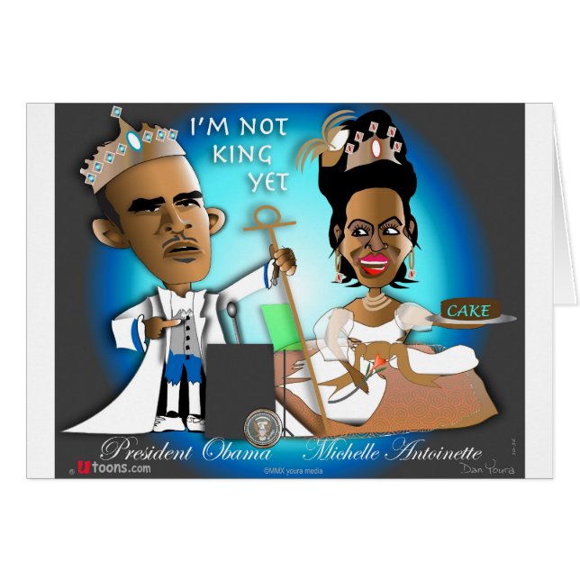 Cartão Ainda não é rei (Frente Horizontal)