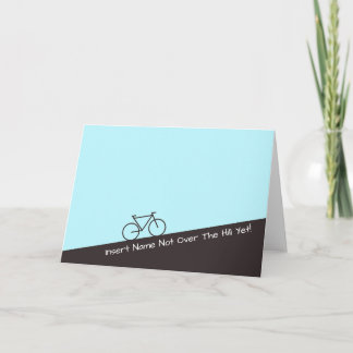 Cartão Ainda Não Sobre O Morro - Ciclismo - Adicionar Nom