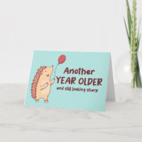 Ainda Parecendo Sharp Hedgehog Pun Engraçado Anive