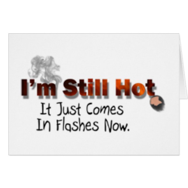 Cartão Ainda quente (Frente Horizontal)