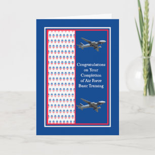 Cartão Air Force Basic Training Graduation Card