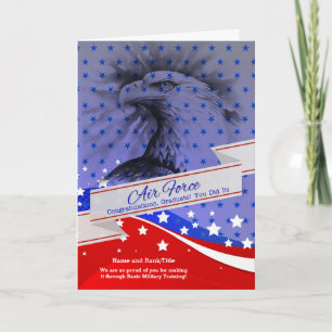 Cartão Air Force BMT Graduate American Eagle