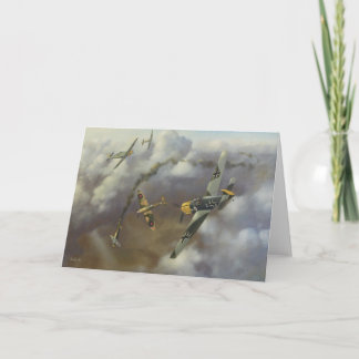 Cartão Aircraft - Me 109 Greetings Card