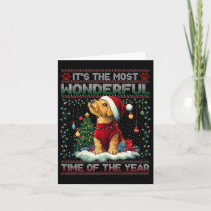 Cartão Airedale Terrier Árvore de Natal Decorações de Cão