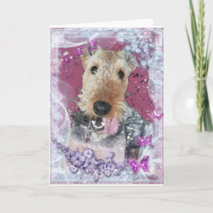 Cartão Airedale Terrier Greeting cards