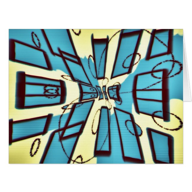 Cartão Ajuste a tela (Frente horizontal)