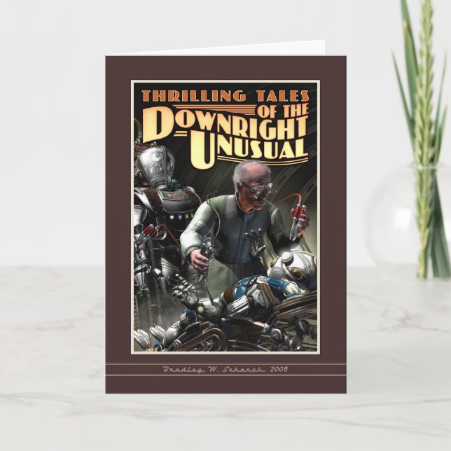 Cartão Ajuste da placa de saudação do erro (Frente)