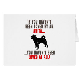 Cartão Akita