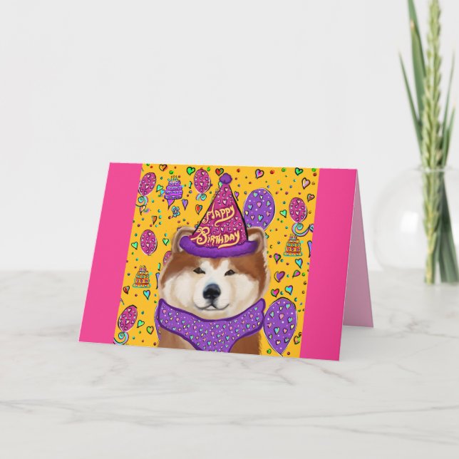 CARTÃO AKITA DOG (Frente)