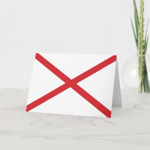 Cartão Alabama Flag gcnt