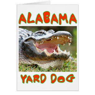 CARTÃO ALABAMA YARD DOG