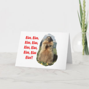 Cartão Alan Alan Alan