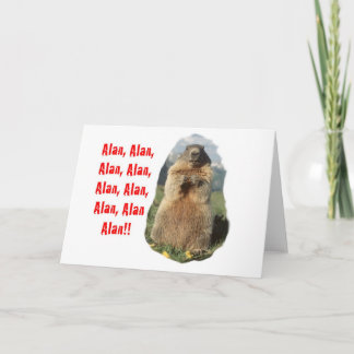 Cartão Alan Alan Alan