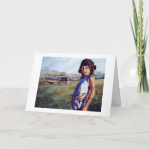 Cartão Alana & Grampa's Flight Helmet