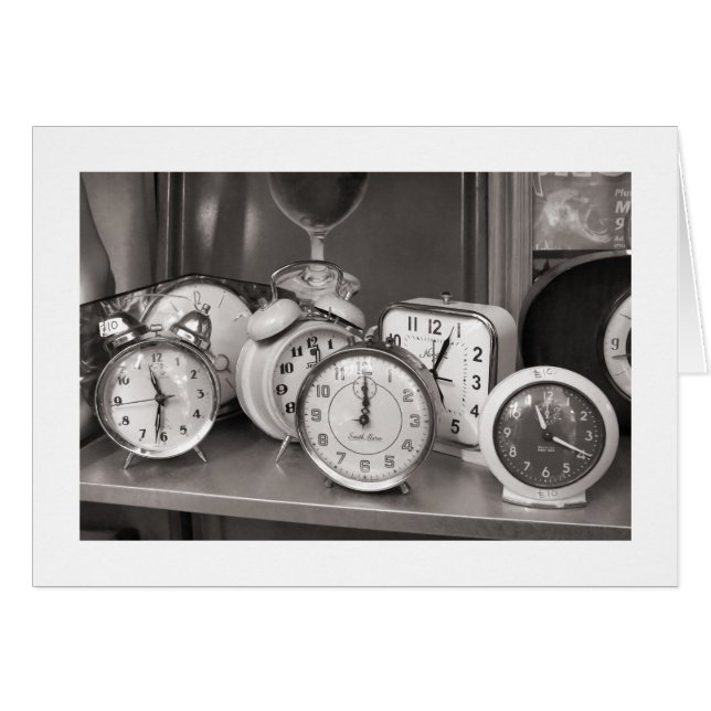 Cartão Alarmante vida estática (Frente Horizontal)