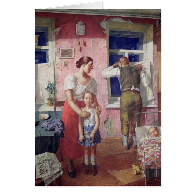 Cartão Alarme, 1934 (Frente)