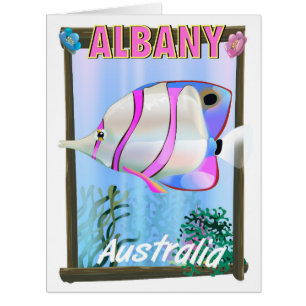 Cartão Albany, Austrália Ocidental