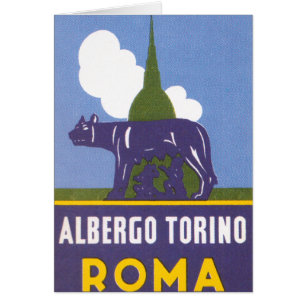 Cartão Albergo Torino