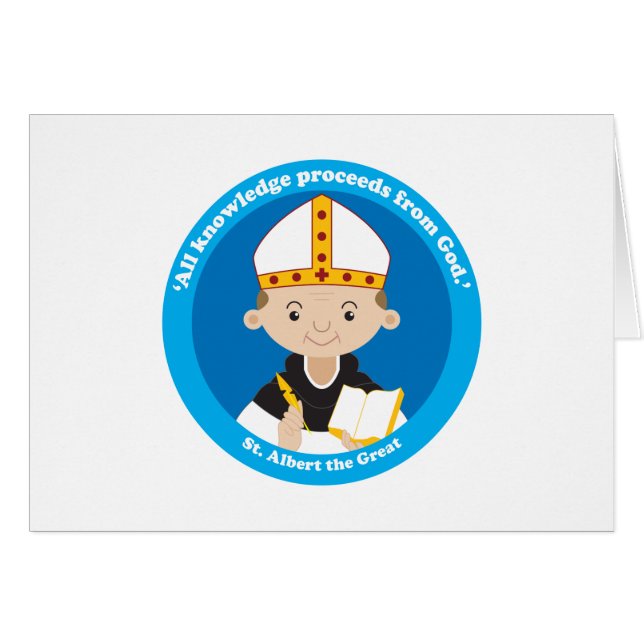 Cartão Albert, o Excelente (Frente Horizontal)