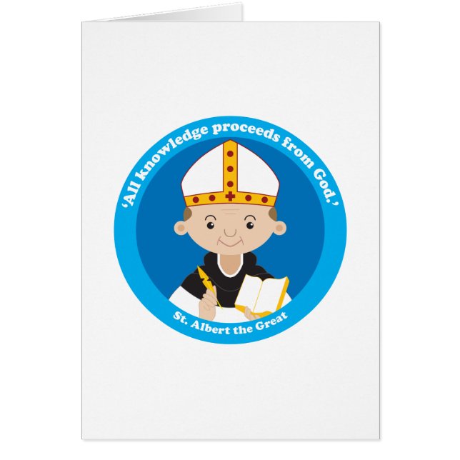 Cartão Albert, o Excelente (Frente)