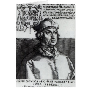 Cartão Albrecht de Brandemburgo, 1519
