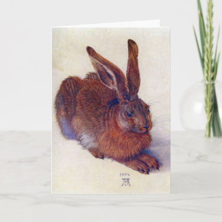 Cartão Albrecht Durer - Field Hare GC