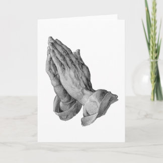Cartão Albrecht Durer - Hands Praying